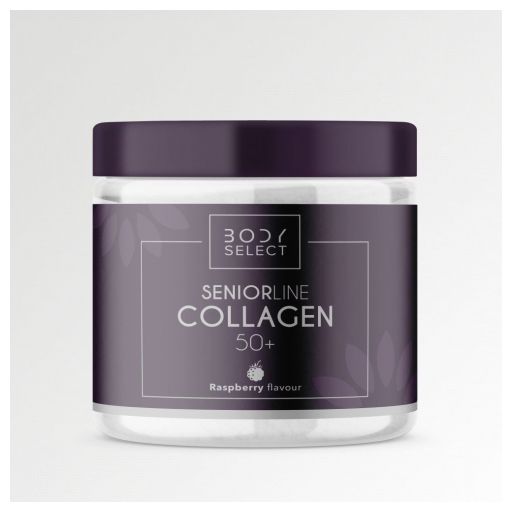 BodySelect Collagen Drink 50+ málna 325 g/fl