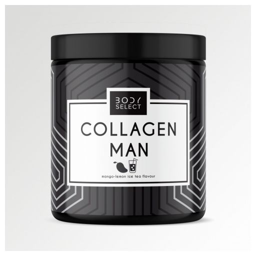 BodySelect Man Collagen mango lemon ice tea 375 g/fl