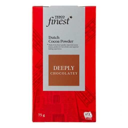 Dutch Cocoa Powder TESCO Finest 22-24% 75 g/bag