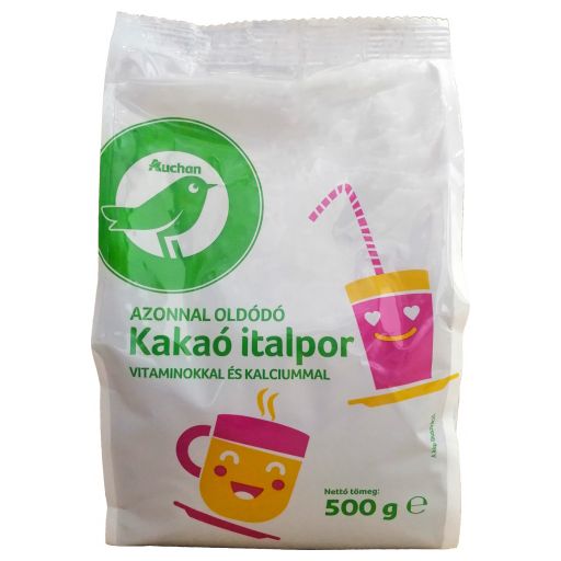 Auchan Instant Cocoa Powder 500 g/bag