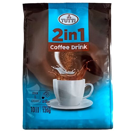 Kávéspecialitás 2in1 Tutti 10x12 g/cs