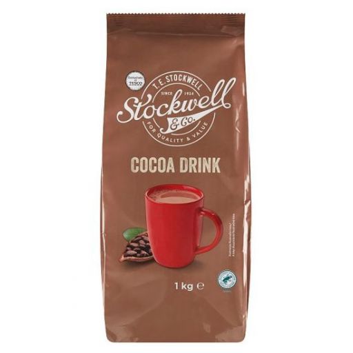 Instant Kakaó Italpor Tesco Stockwell Cocoa Drink RFA MB 1 kg/cs